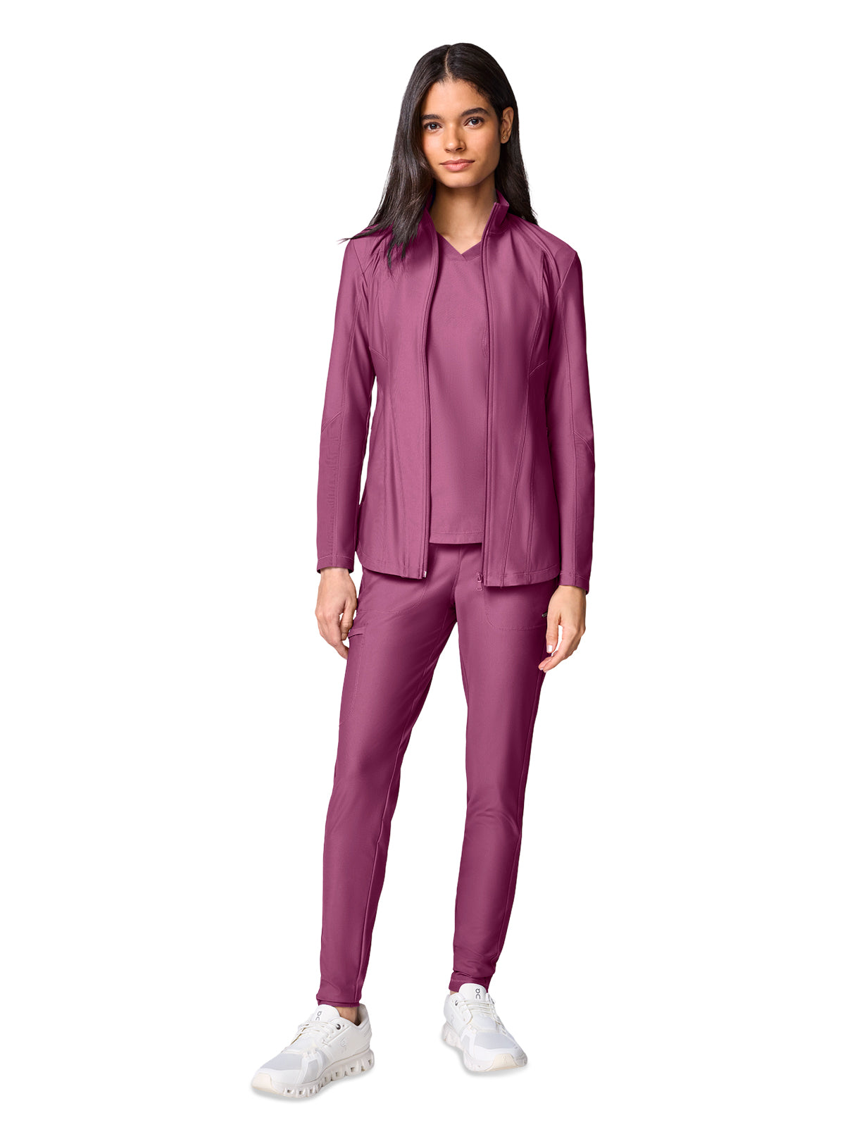 Cherokee - Form - Women's 2-Pocket Full Zip Jacket