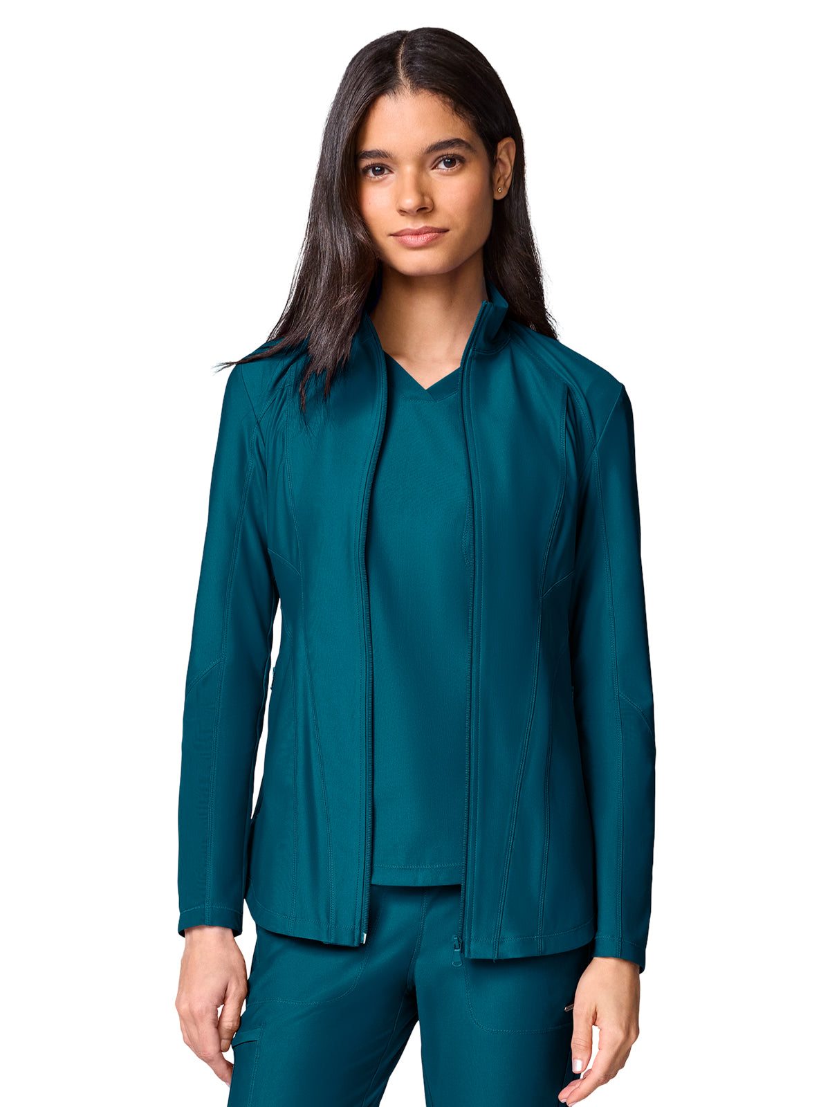 Cherokee - Form - Women's 2-Pocket Full Zip Jacket