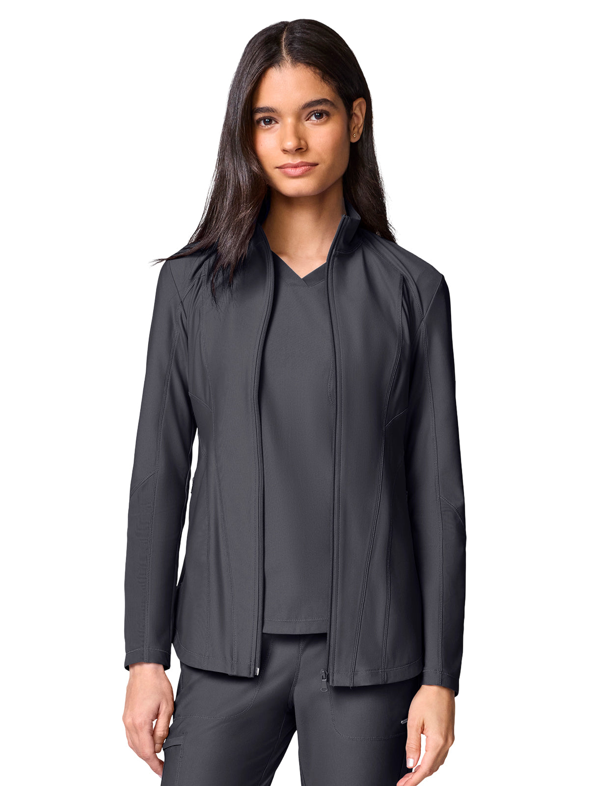 Cherokee - Form - Women's 2-Pocket Full Zip Jacket