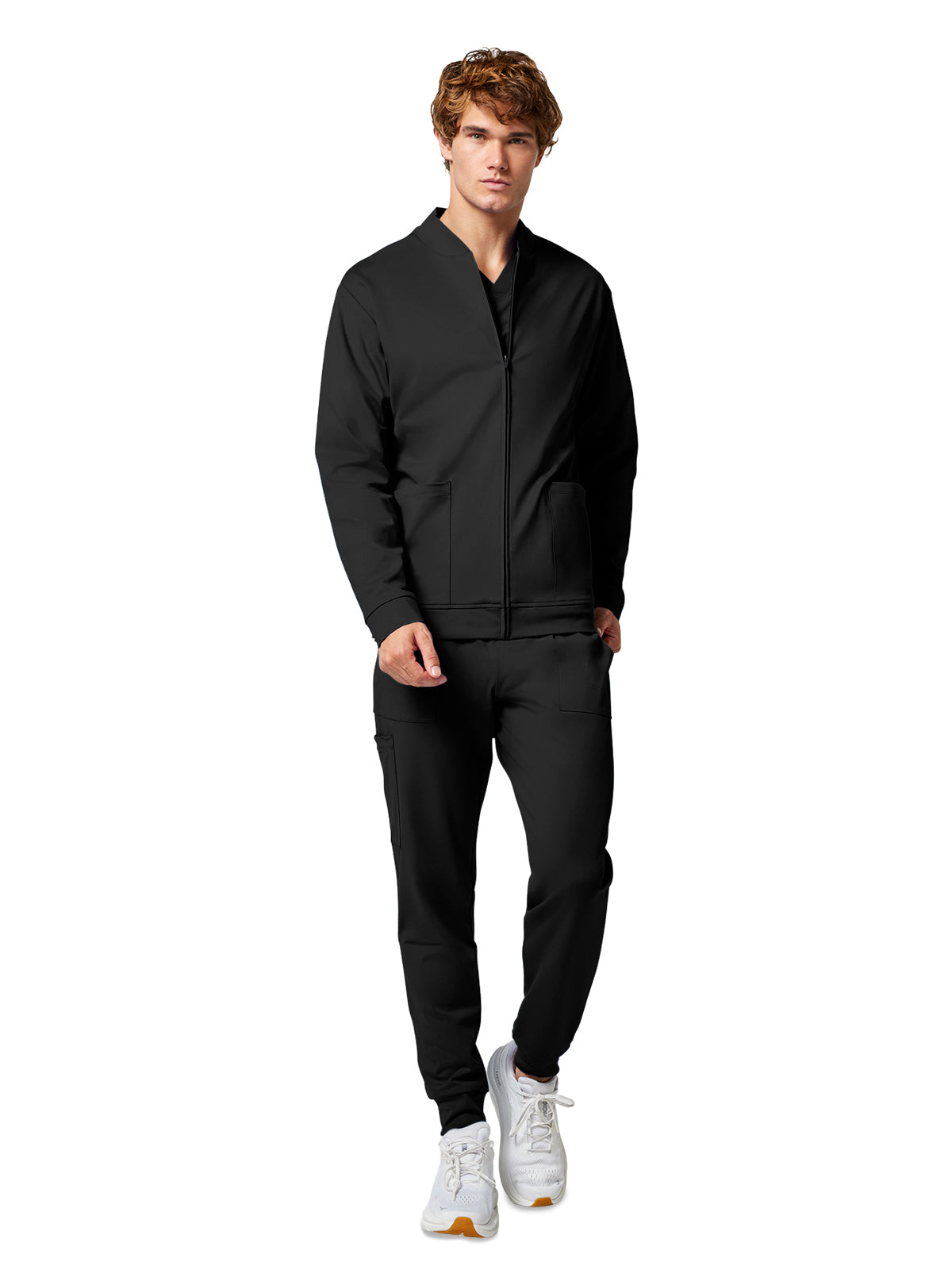 Cherokee - Cherokee Achieve - Men's 2-Pocket Zip Front Jacket