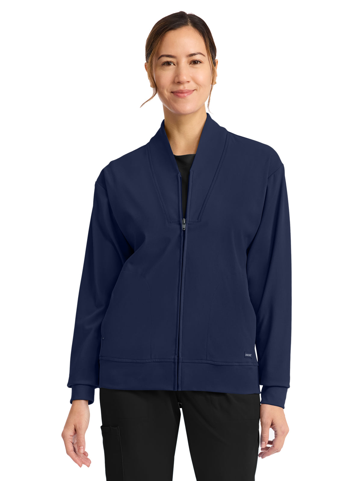 Cherokee - Cherokee Achieve - Women's 2-Pocket Warm-Up Jacket