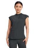 Infinity - Women's 4-Pocket Mock Neck Top