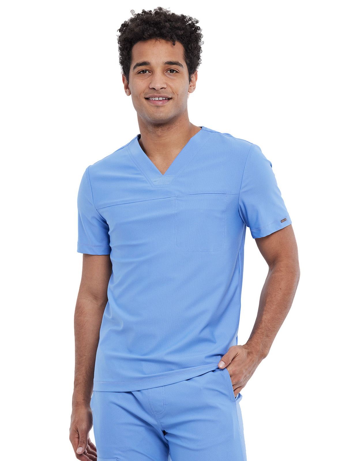 Cherokee - Form - Men's 1-Pocket Tuckable V-Neck Top