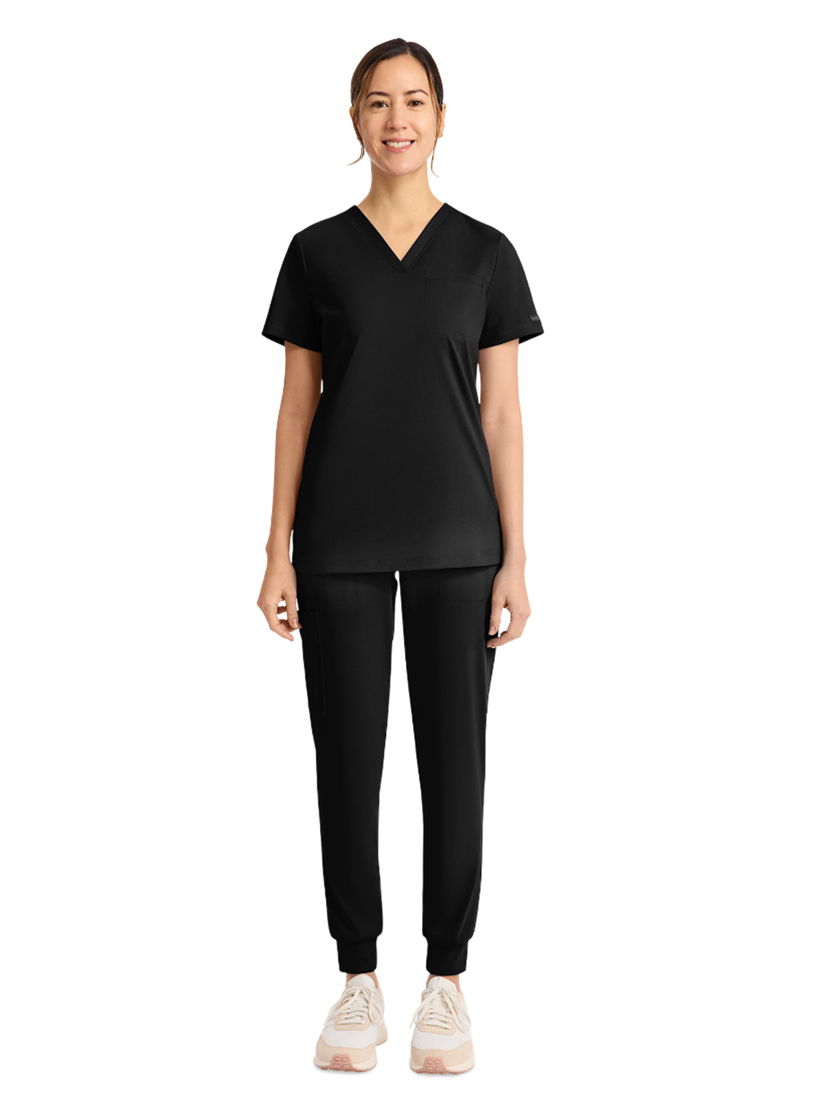 Cherokee - Achieve - Women's 1-Pocket V-Neck Top