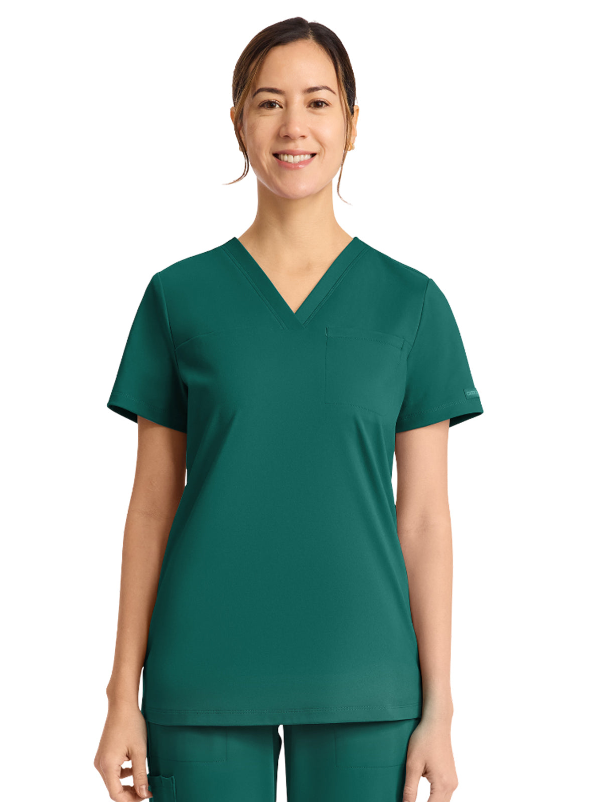 Cherokee - Achieve - Women's 1-Pocket V-Neck Top