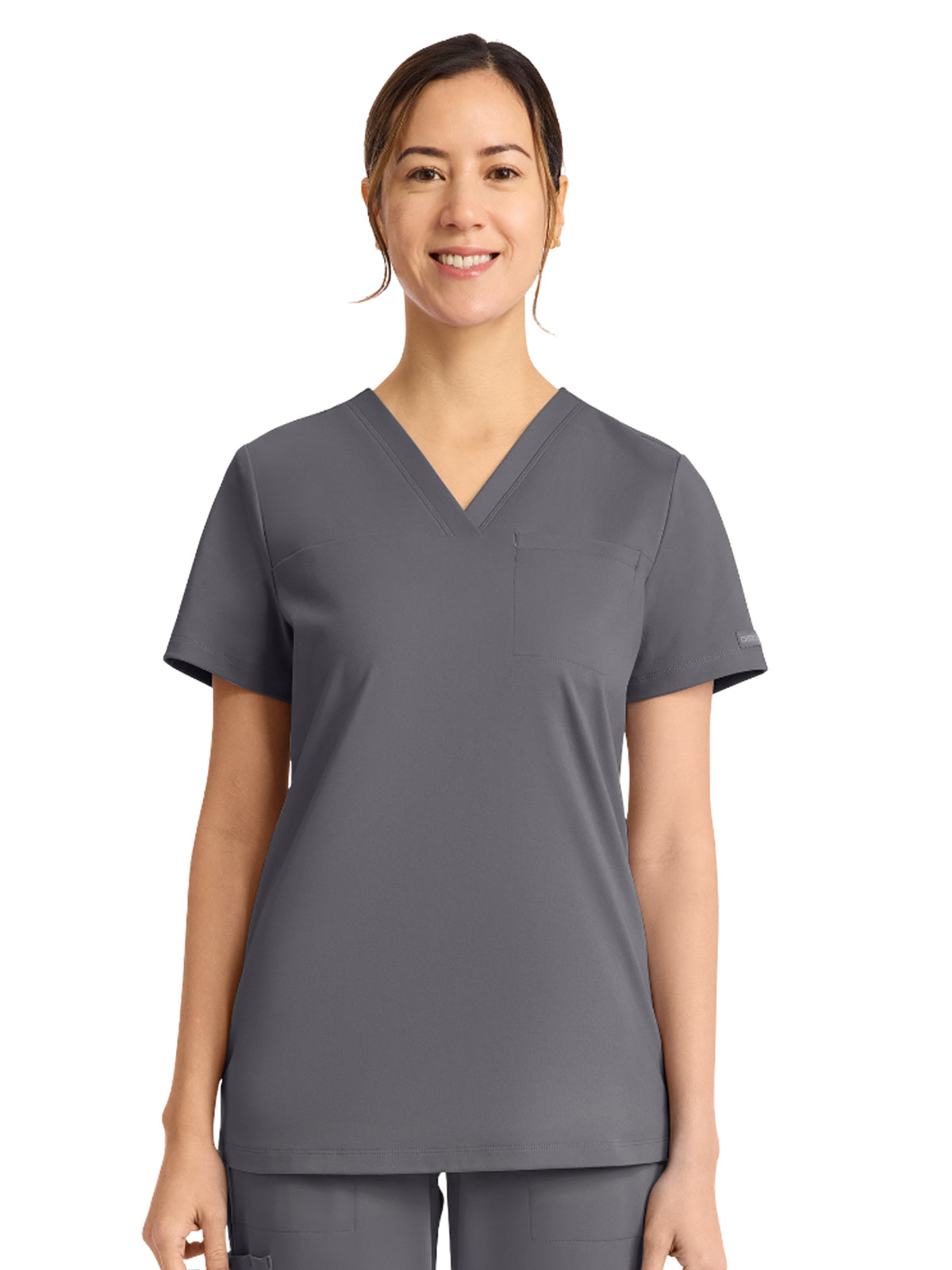 Cherokee - Achieve - Women's 1-Pocket V-Neck Top